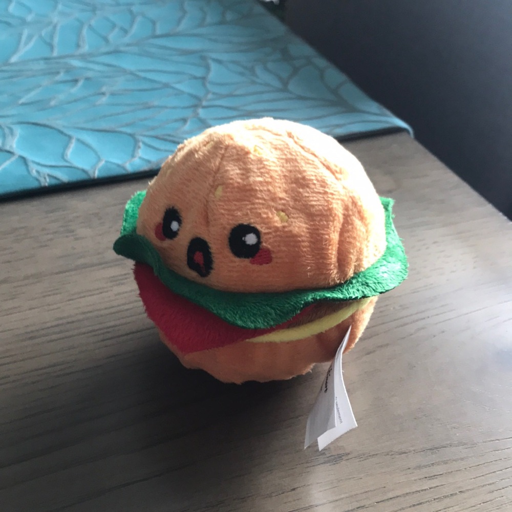 Hug Smart Hamburger Dog Toy